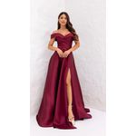 Vestido Anai Marsala 