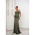Vestido Leandra Verde Oliva