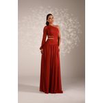 Vestido Stéfany Terracota