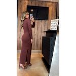 Vestido Cíntia Marrom