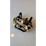 Clutch Geométrica Dourada