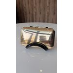 Clutch Clássica Metal Dourada 