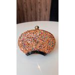 Clutch Pedrarias Laranja