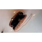 Clutch Pedrarias Laranja