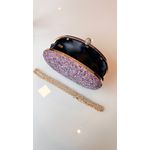 Clutch Pedrarias Lavanda