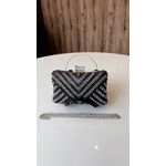 Clutch Pedrarias Preta