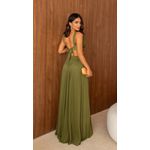 Vestido Isadora Verde Oliva