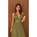 Vestido Isadora Verde Oliva