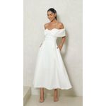 Vestido Midi Clara Off White