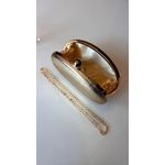 Clutch Clássica Dourada 