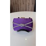Clutch Cetim Roxa