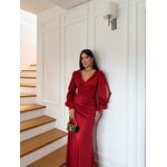 Vestido Melinda Terracota