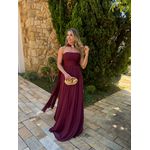 Vestido Coraline Marsala