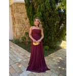 Vestido Coraline Marsala