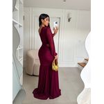 Vestido Lívia Marsala