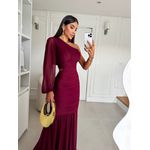 Vestido Lívia Marsala