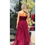 Vestido Isabel Marsala 