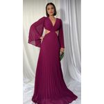 Vestido Simone Fúcsia 