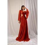 Vestido Simone Terracota