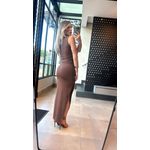 Vestido Roberta Marrom