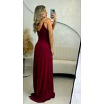 Vestido Fluity Alça Marsala