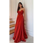 Vestido Monique Terracota