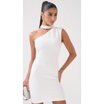 Vestido Catarina Off White curto 