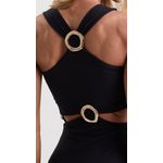 Vestido Midi Olivia Preto