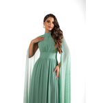 Vestido Romana Capa Verde Menta 