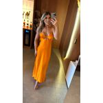 Vestido Camila Laranja