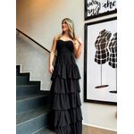 vestido Lorena preto