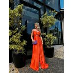 vestido Anna laranja 