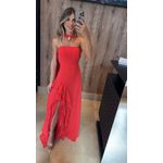 Vestido Dandara laranja