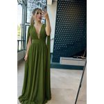 Vestido Pandora Verde Oliva