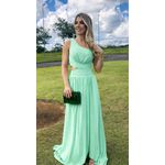  Vestido Isis Tule Verde Menta