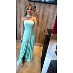 vestido aurora menta