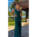 vestido Elbiene verde esmeralda