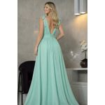 Vestido Patricia Tule Verde Menta