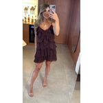 Vestido Brenda Marrom