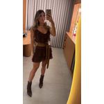 Vestido Brenda Marrom