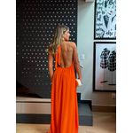 Vestido Mykonos laranja 