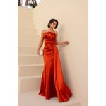 Vestido Paula Terracota