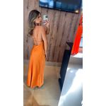 vestido maiara laranja