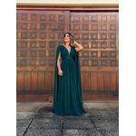 Vestido Pandora verde esmeralda 