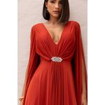 vestido Maisa Terracota