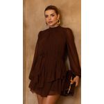 Vestido Marcela Marrom 
