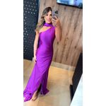 Vestido Raquel roxo