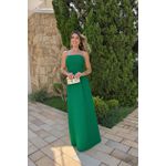 vestido Malu verde bandeira