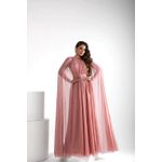 Vestido Romana Capa Rose