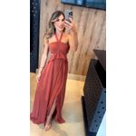 Vestido Sofia Terracota